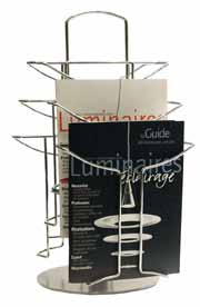 PolGer_ALBA_sprzedaź_urządzeń_niszczarki_bindownice_laminatory_gilotyny_trymery_liczarki_poligrafia_drukarnia_obrotowy_prezenter_reklamowy_DD6RT_funkcjonalny_stojak